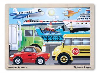 Деревянный пазл «Транспорт» Деревянный пазл «Транспорт»