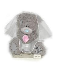 Мишка Tatty Teddy 15см - Невеста (на подставке)