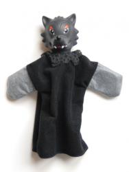 Серый волк (кукла среднего размера в коробке)